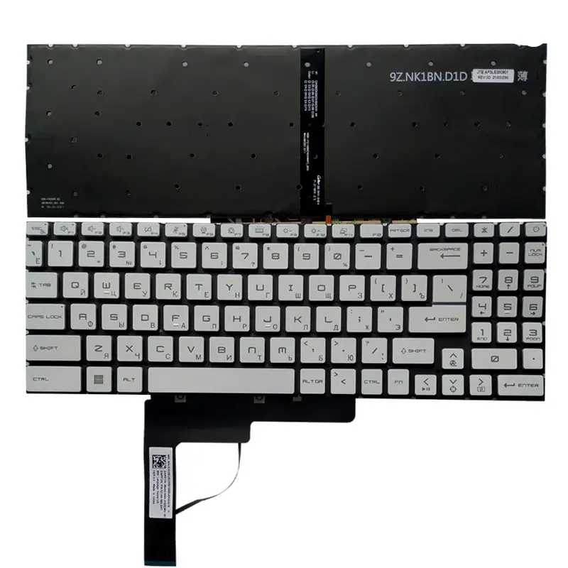 Новинка для MSI Summit GF66 GF76 11sc 11uc 12ud gl66 11uck 12uek ms-1581 Ms-1582 клавиатура США с красной подсветкой
Новинка для MSI Summit GF66 GF76 11sc 11uc 12ud gl66 11uck 12uek ms-1581 Ms-1582 клавиатура США с красной подсветкой
