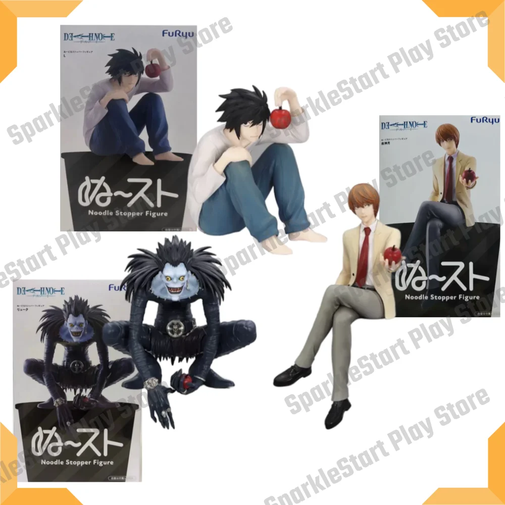 Original FuRyu DEATH NOTE Yagami Light L Death Ryuk Noodle Stopper Figure Anime Model Collectible Toys For Boys
Original FuRyu DEATH NOTE Yagami Light L Death Ryuk Noodle Stopper Figure Anime Model Collectible Toys For Boys