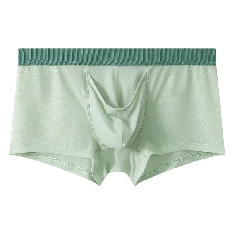 Men Trunks Ice Silk Breathable Panties Elephant Nose Pouch Underpants Bullet Separation Knickers Summer Underwear Slip Homme
Men Trunks Ice Silk Breathable Panties Elephant Nose Pouch Underpants Bullet Separation Knickers Summer Underwear Slip Homme