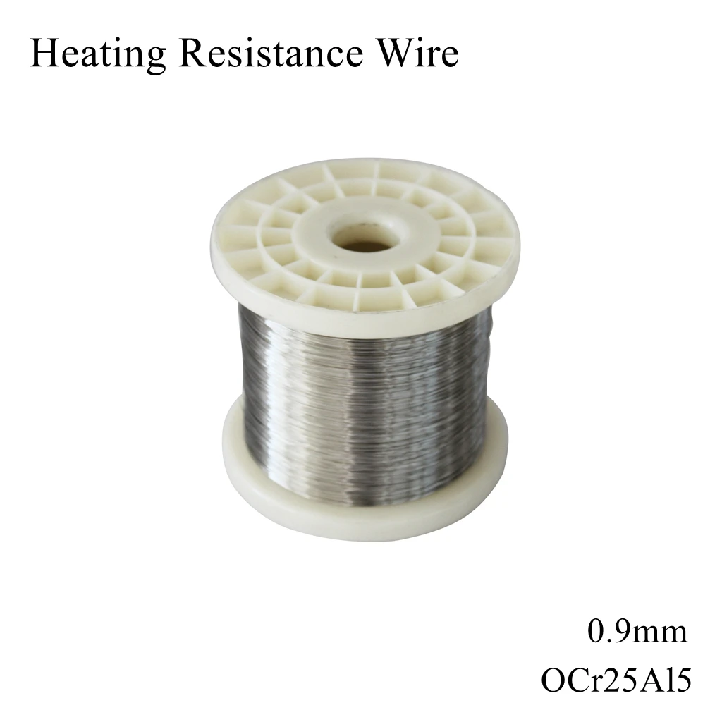 0.9mm OCr25Al5 Soldering FeCrAl Coil Resistance Heating Wire Cutting Foam Steel Alloy Aluminum Iron Electric Strip Yarn Heater
0.9mm OCr25Al5 Soldering FeCrAl Coil Resistance Heating Wire Cutting Foam Steel Alloy Aluminum Iron Electric Strip Yarn Heater
