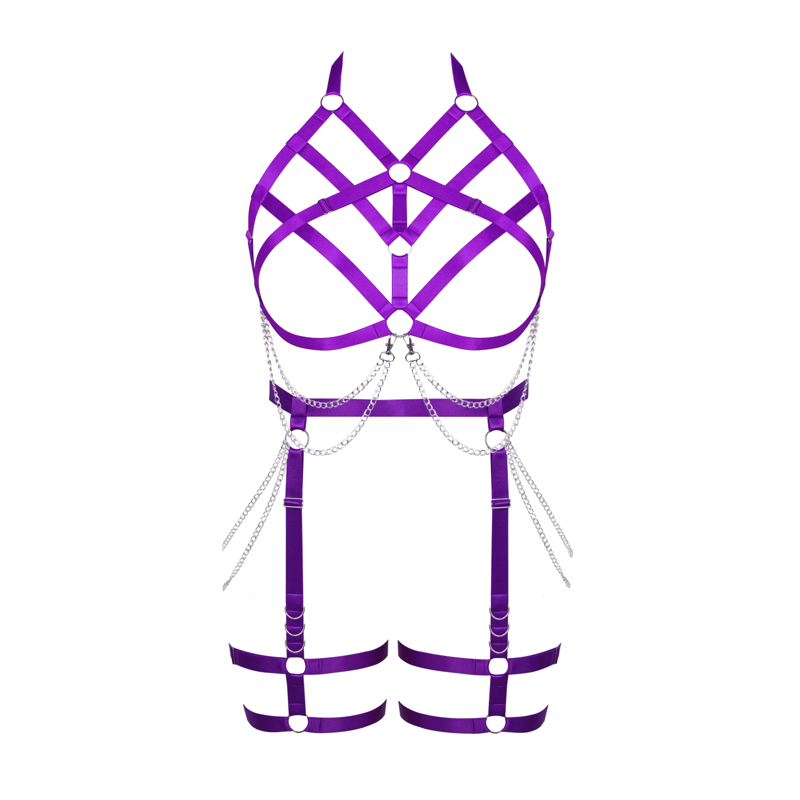Garter Belt Harness Set Sexy Lingerie Adult Toys Outfit Straps Fashion Woman Body Bondage Gothic Rave Punk Suspenders Leg Garter
Garter Belt Harness Set Sexy Lingerie Adult Toys Outfit Straps Fashion Woman Body Bondage Gothic Rave Punk Suspenders Leg Garter