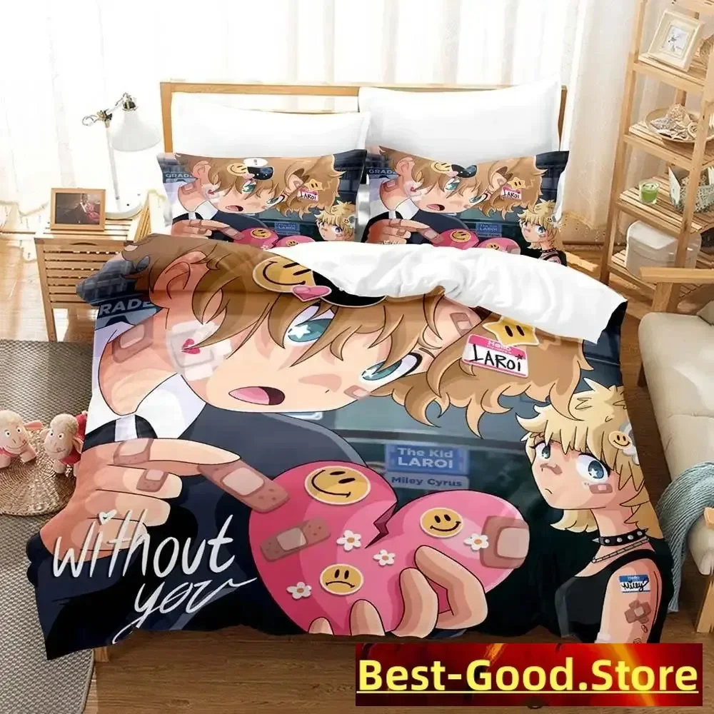 The kid laroi Bedding Set Single Twin Full Queen King Size Bed Set Adult Kid Bedroom Duvetcover Sets Anime parure de lit Bed
The kid laroi Bedding Set Single Twin Full Queen King Size Bed Set Adult Kid Bedroom Duvetcover Sets Anime parure de lit Bed