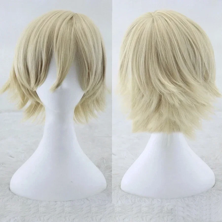 Аниме Урахара Кисуке Косплей Perruque Кисук Урахара Perruques cheveux Blonde courts представитель солнцезащитный à la chaleur
Аниме Урахара Кисуке Косплей Perruque Кисук Урахара Perruques cheveux Blonde courts представитель солнцезащитный à la chaleur