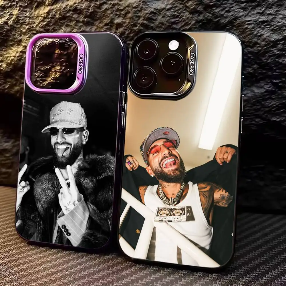 M-Maluma P-Pelon Phone Case For iPhone 17, 16,15,14,13,12,11 Plus,Pro Max, Colorful Silver Funda Cover
M-Maluma P-Pelon Phone Case For iPhone 17, 16,15,14,13,12,11 Plus,Pro Max, Colorful Silver Funda Cover