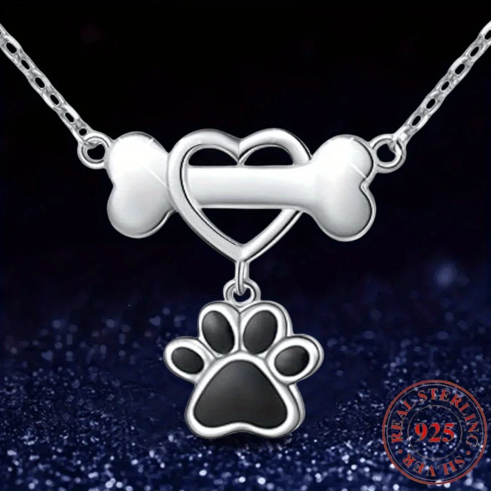 1 piece S silver fashion animal claw necklace, heart necklace, animal necklace, women's necklace, wedding celebration jewelry gift
1 piece S silver fashion animal claw necklace, heart necklace, animal necklace, women's necklace, wedding celebration jewelry gift
