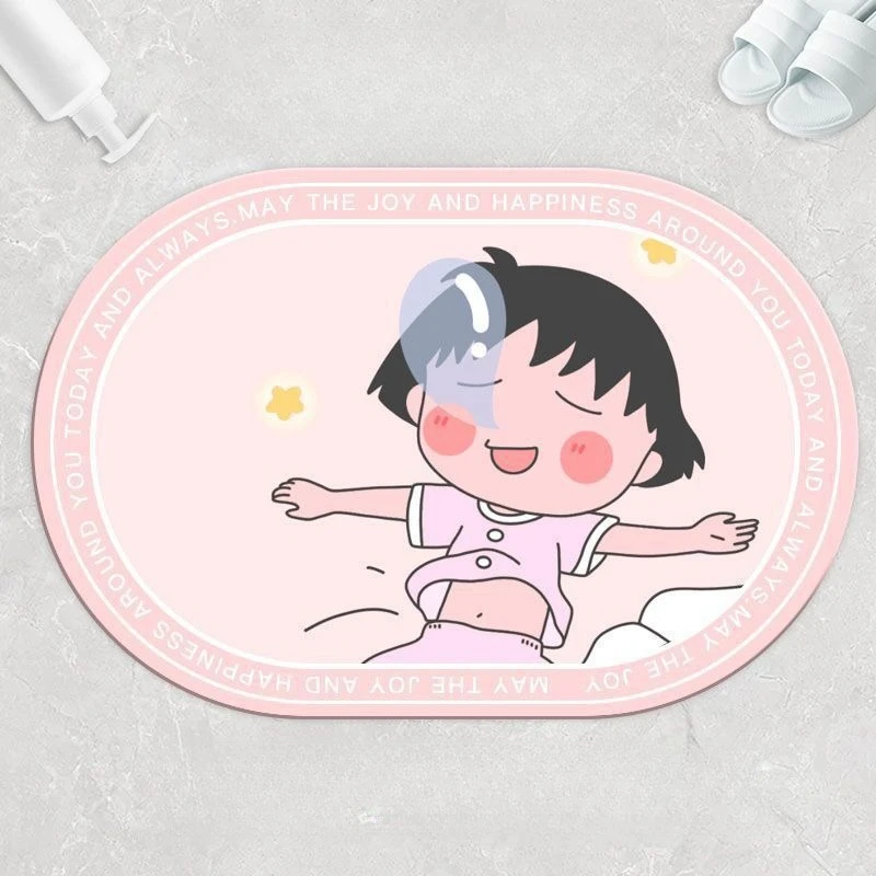 Cherry Meatballs Diatomaceous Earth Floor Mat Anti Slip 50 * 80cm for Bathroom and Toilet Y2k Fashion Toys Anime Cartoon Frind
Cherry Meatballs Diatomaceous Earth Floor Mat Anti Slip 50 * 80cm for Bathroom and Toilet Y2k Fashion Toys Anime Cartoon Frind