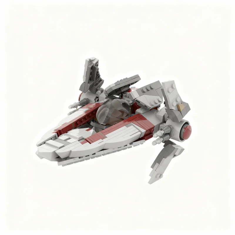 NEW 425PCS MOC Space Battle Galactic Republic Empire V Wing Model DIY Creative Building Blocks Home Decor Display Birthday Gift
NEW 425PCS MOC Space Battle Galactic Republic Empire V Wing Model DIY Creative Building Blocks Home Decor Display Birthday Gift