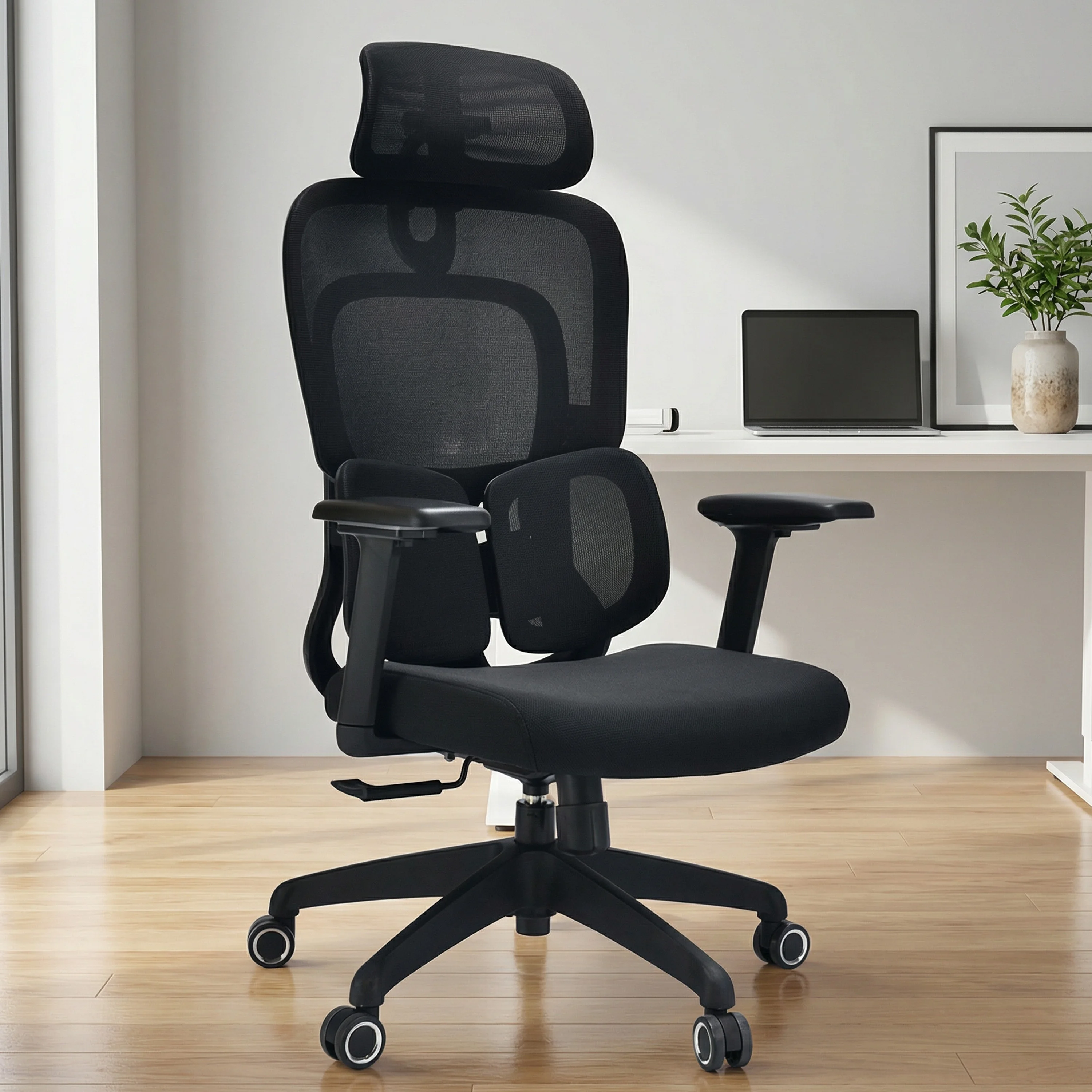 High-End Ergonomic Office Chair with Adjustable Lumbar Support Mesh Back for Long Hours Sitting Comfortpromote sales
High-End Ergonomic Office Chair with Adjustable Lumbar Support Mesh Back for Long Hours Sitting Comfortpromote sales