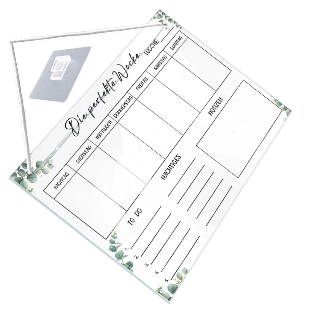 Hanging Acrylic Erase Board 80cm White Rope Planner for Home Office Wall Memo Boards Hanging Planning Board Practical Schedule
Hanging Acrylic Erase Board 80cm White Rope Planner for Home Office Wall Memo Boards Hanging Planning Board Practical Schedule