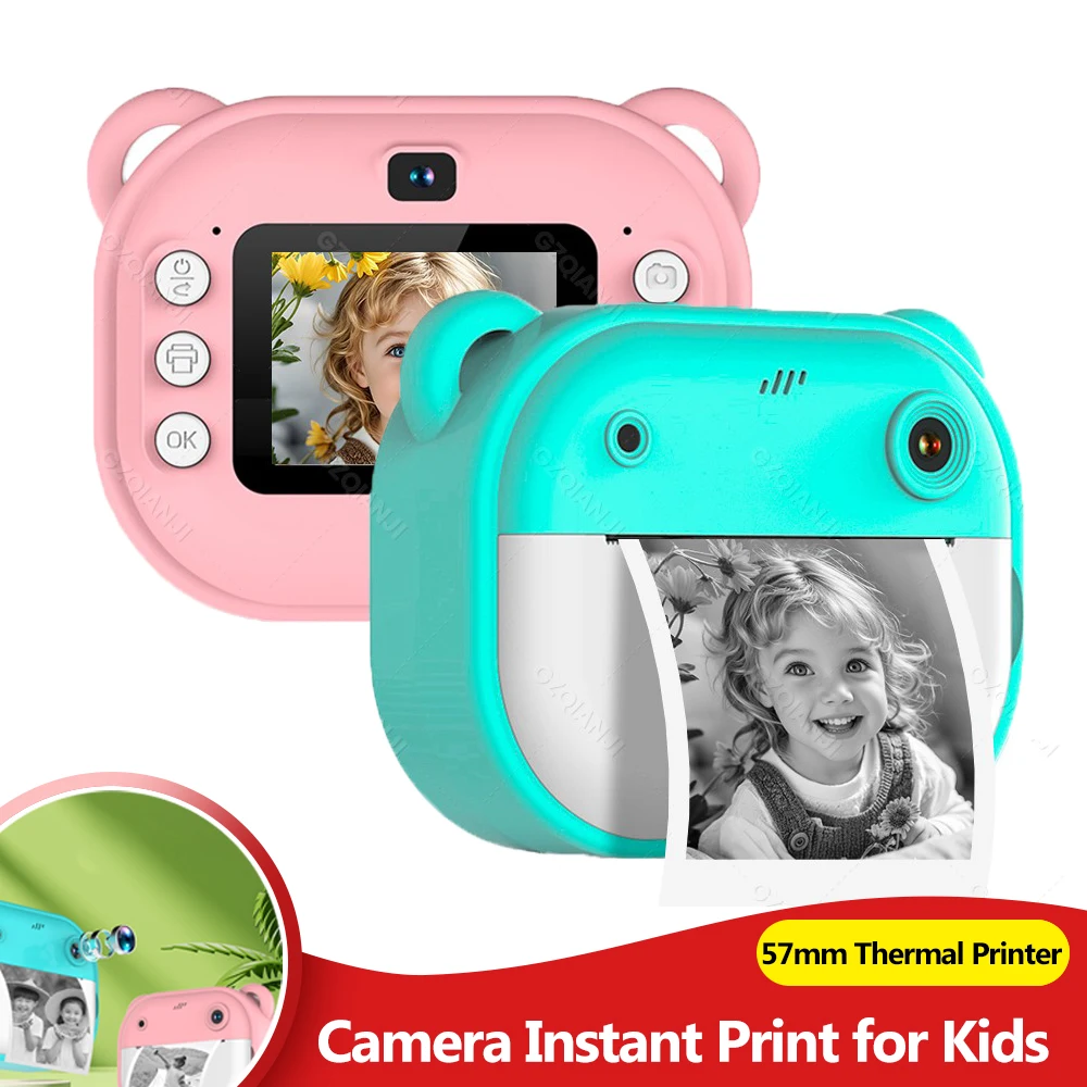 Детская цифровая камера с мгновенной печатью для детей, термопринтер для фото 57x25 мм, камера для фото- и видеосъемки или карта памяти 32 ГБ
Детская цифровая камера с мгновенной печатью для детей, термопринтер для фото 57x25 мм, камера для фото- и видеосъемки или карта памяти 32 ГБ