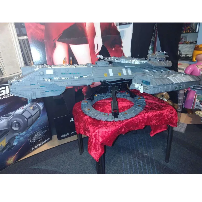 MOC-35381 Воздушная сборка USS Daedalus Сращивание строительных блоков Модель MOC Креативные строительные блоки Игрушки Детские игрушки на день рождения Подарки
MOC-35381 Воздушная сборка USS Daedalus Сращивание строительных блоков Модель MOC Креативные строительные блоки Игрушки Детские игрушки на день рождения Подарки