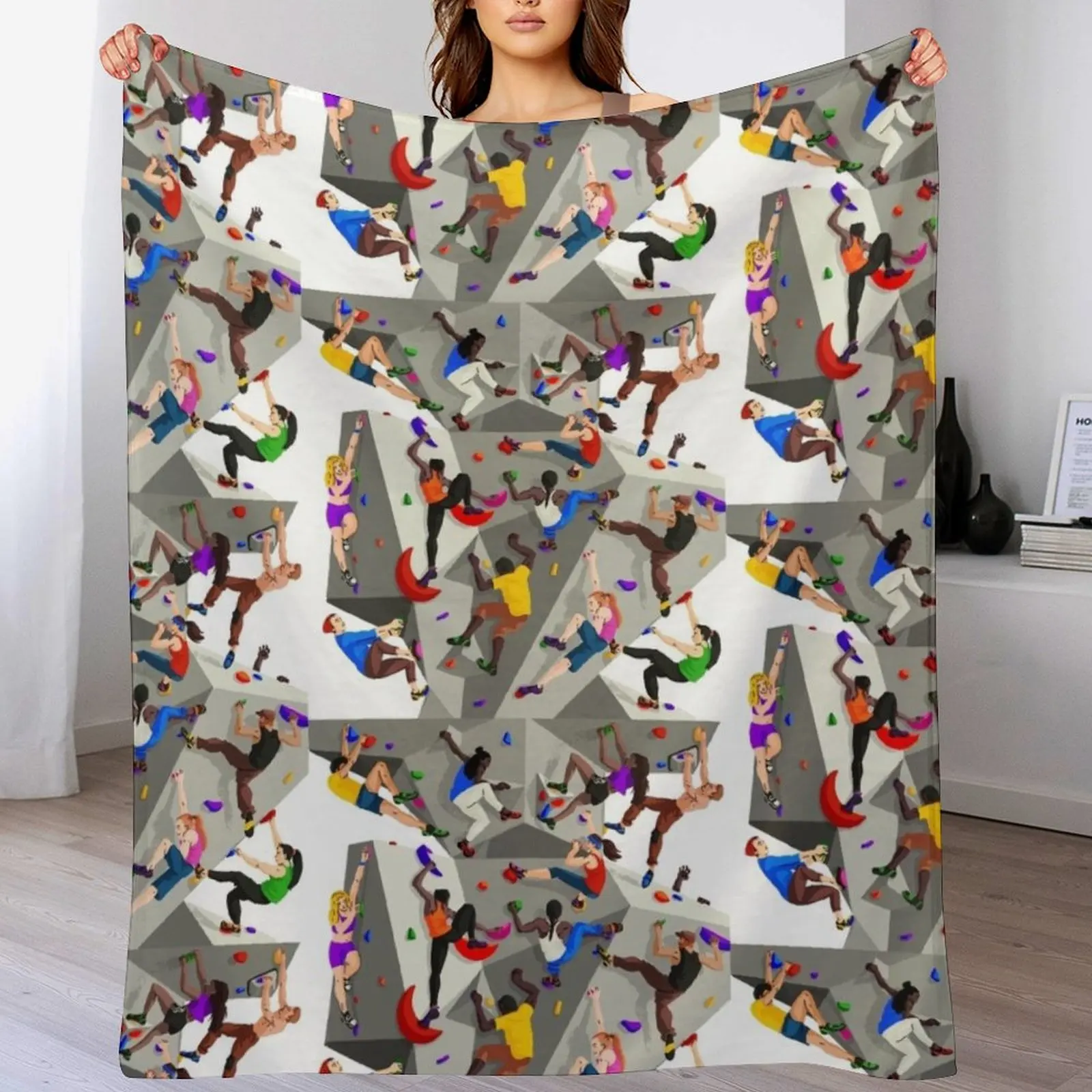 Tribute to Bouldering Throw Blanket Cozy Light Blanket for Travel Camping Picnic
Tribute to Bouldering Throw Blanket Cozy Light Blanket for Travel Camping Picnic