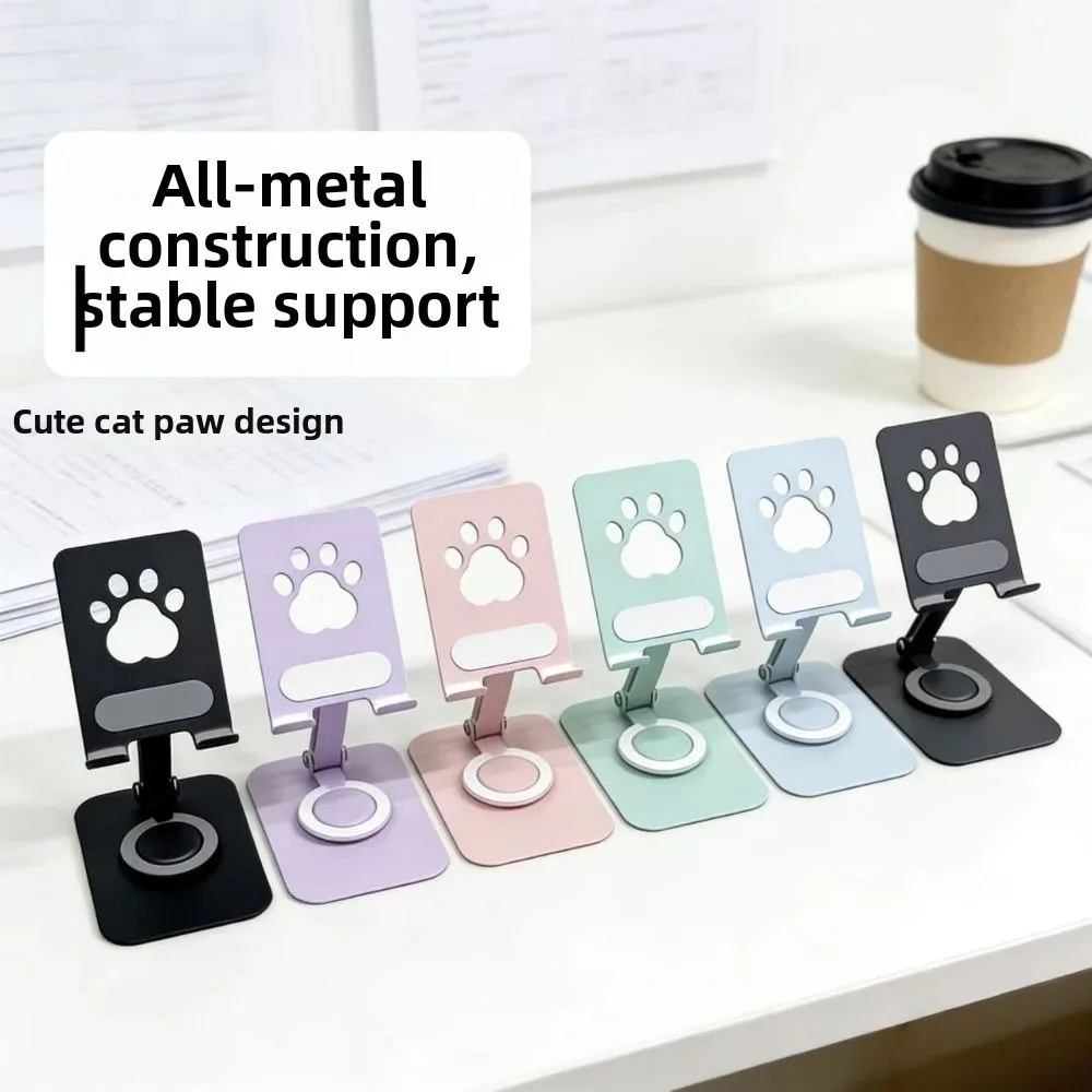Adjustable Cat Paw Tablet Stand 360° Rotation Multi Angle Foldable Phone Tablet Holder Anti Slip Portable Mobile Phone Stand
Adjustable Cat Paw Tablet Stand 360° Rotation Multi Angle Foldable Phone Tablet Holder Anti Slip Portable Mobile Phone Stand