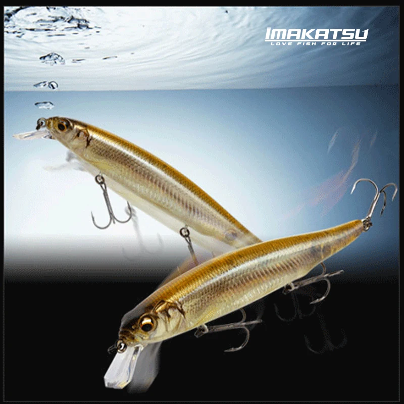 Japan IMAKATSU Luya Floating Mino RIPRIZER Far Throw Bass Sea Perch False Bait 60F/110F
Japan IMAKATSU Luya Floating Mino RIPRIZER Far Throw Bass Sea Perch False Bait 60F/110F