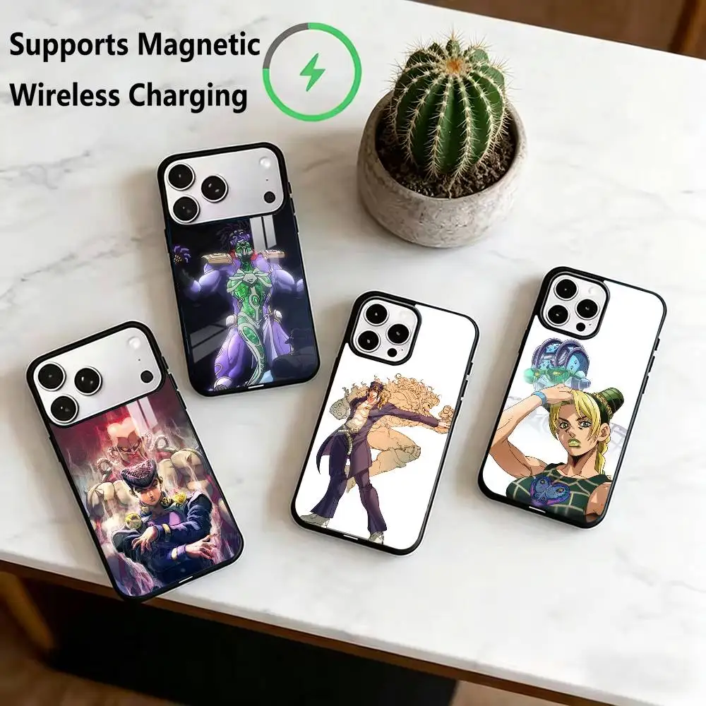 JoJo-O B-Bizarre Adventure Phone Case For iPhone17,16,15,14,13,12,11 Plus,Pro Compatible with magnetic wireless charging
JoJo-O B-Bizarre Adventure Phone Case For iPhone17,16,15,14,13,12,11 Plus,Pro Compatible with magnetic wireless charging