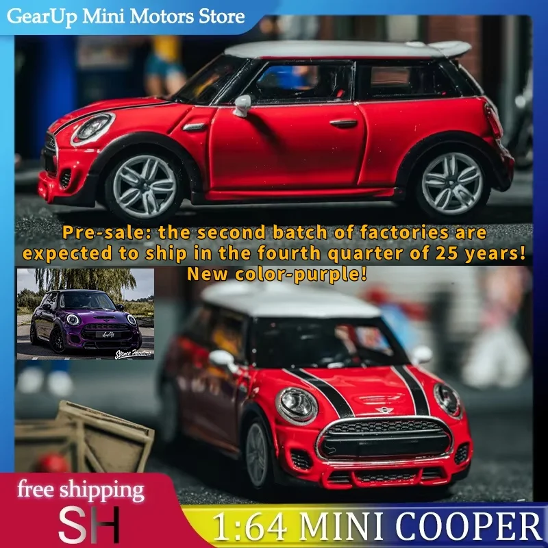 New pre-sale SH 1:64 BMW Mini Cooper JCW F56 alloy car model new color collection toy car model mini Cooper collection ornaments
New pre-sale SH 1:64 BMW Mini Cooper JCW F56 alloy car model new color collection toy car model mini Cooper collection ornaments