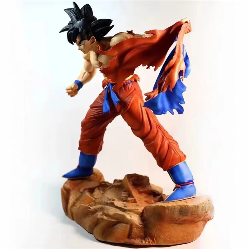 33cm Cartoon Debut Series Real Tear Off Battle Goku Handmade Model Statue Ornament Boys' Holiday Gifts
33cm Cartoon Debut Series Real Tear Off Battle Goku Handmade Model Statue Ornament Boys' Holiday Gifts