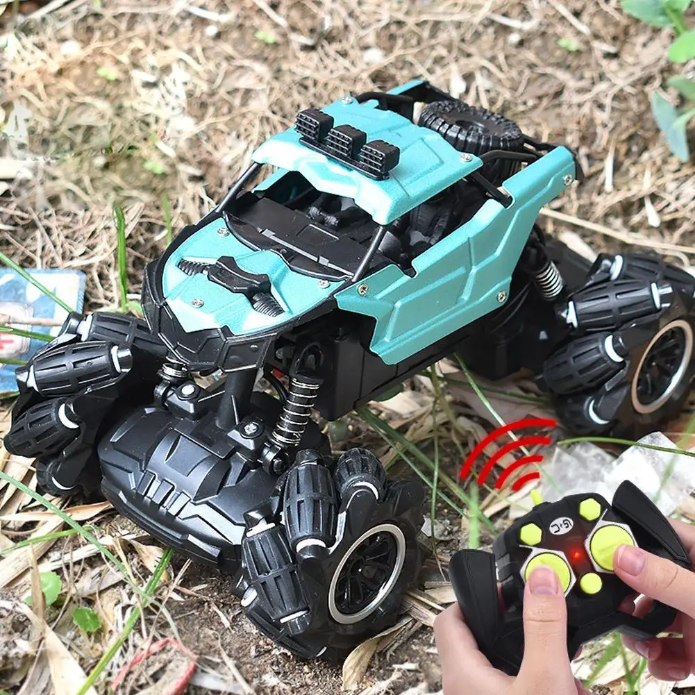 Children Four-wheel Drive Remote Control Car Alloy Mountain Climbing Stunt Car Six-wheel Off-road Vehicle Drop Shipping
Children Four-wheel Drive Remote Control Car Alloy Mountain Climbing Stunt Car Six-wheel Off-road Vehicle Drop Shipping