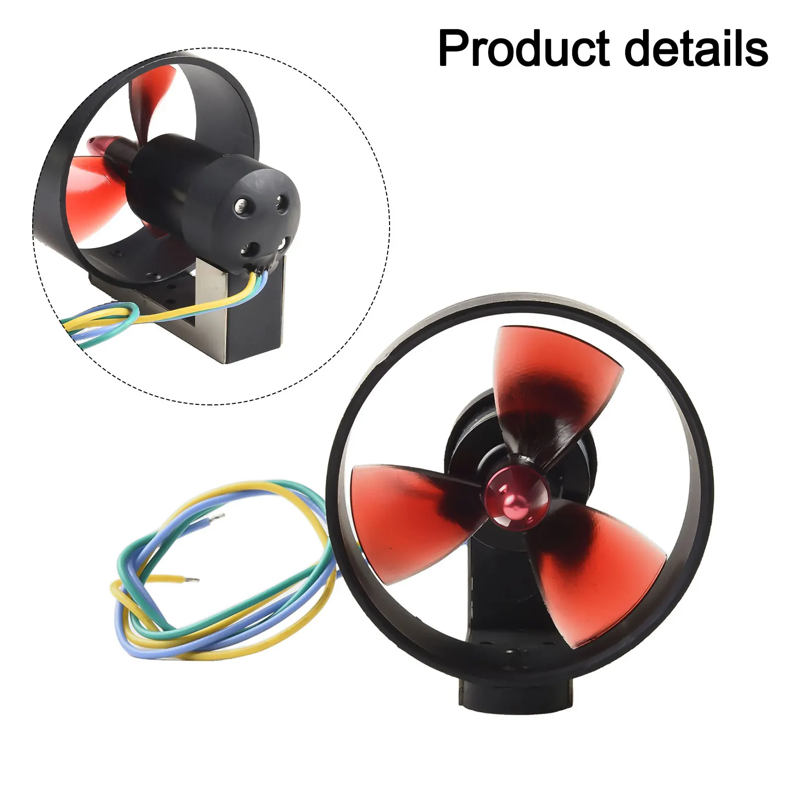 Underwater Brushless Motor Thruster 3550 KV500 600W 12V 24V ESC for RC Bait Tug Boat with 5KG Thrust Capability
Underwater Brushless Motor Thruster 3550 KV500 600W 12V 24V ESC for RC Bait Tug Boat with 5KG Thrust Capability