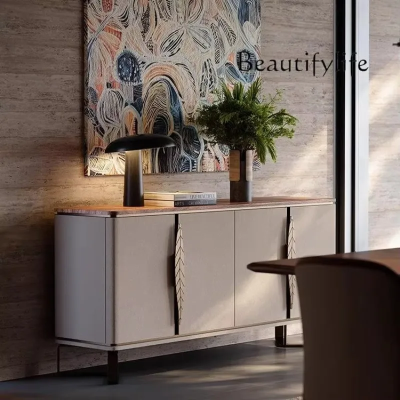 c Italian simple side cabinet, the whole house is matched with the entrance light luxury walnut leaf series side cabinet
c Italian simple side cabinet, the whole house is matched with the entrance light luxury walnut leaf series side cabinet