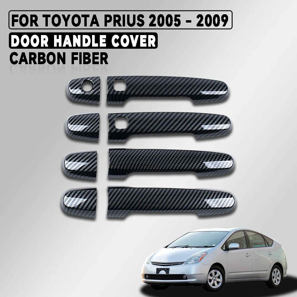 Gloss Black Carbon Car Accessory Door Handle Cover Trim Paste Style For Toyota Prius 20 2005 2006 2007 2008 2009
Gloss Black Carbon Car Accessory Door Handle Cover Trim Paste Style For Toyota Prius 20 2005 2006 2007 2008 2009