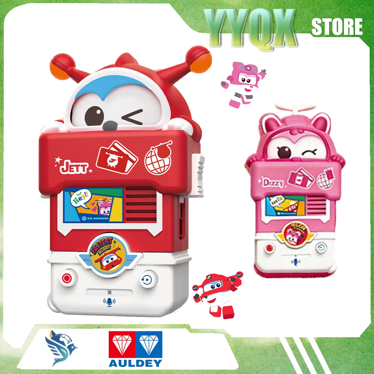 AULDEY 2026 NEW Super Wings Jett Dizzy Walkie-Talkie Toy Wireless Collection Cute Toy Collectibles Ornament Commemorate Gife
AULDEY 2026 NEW Super Wings Jett Dizzy Walkie-Talkie Toy Wireless Collection Cute Toy Collectibles Ornament Commemorate Gife
