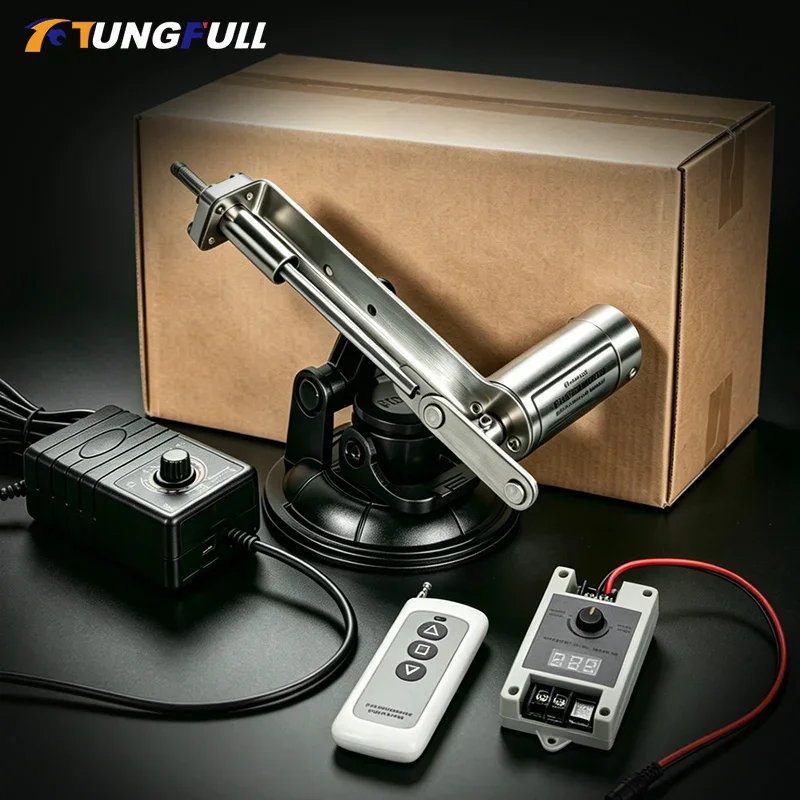 TUNGFULL Reciprocating Telescopic Linear Actuator Round-trip Telescopic 45mm Stroke Reciprocating Machine Remote Control
TUNGFULL Reciprocating Telescopic Linear Actuator Round-trip Telescopic 45mm Stroke Reciprocating Machine Remote Control