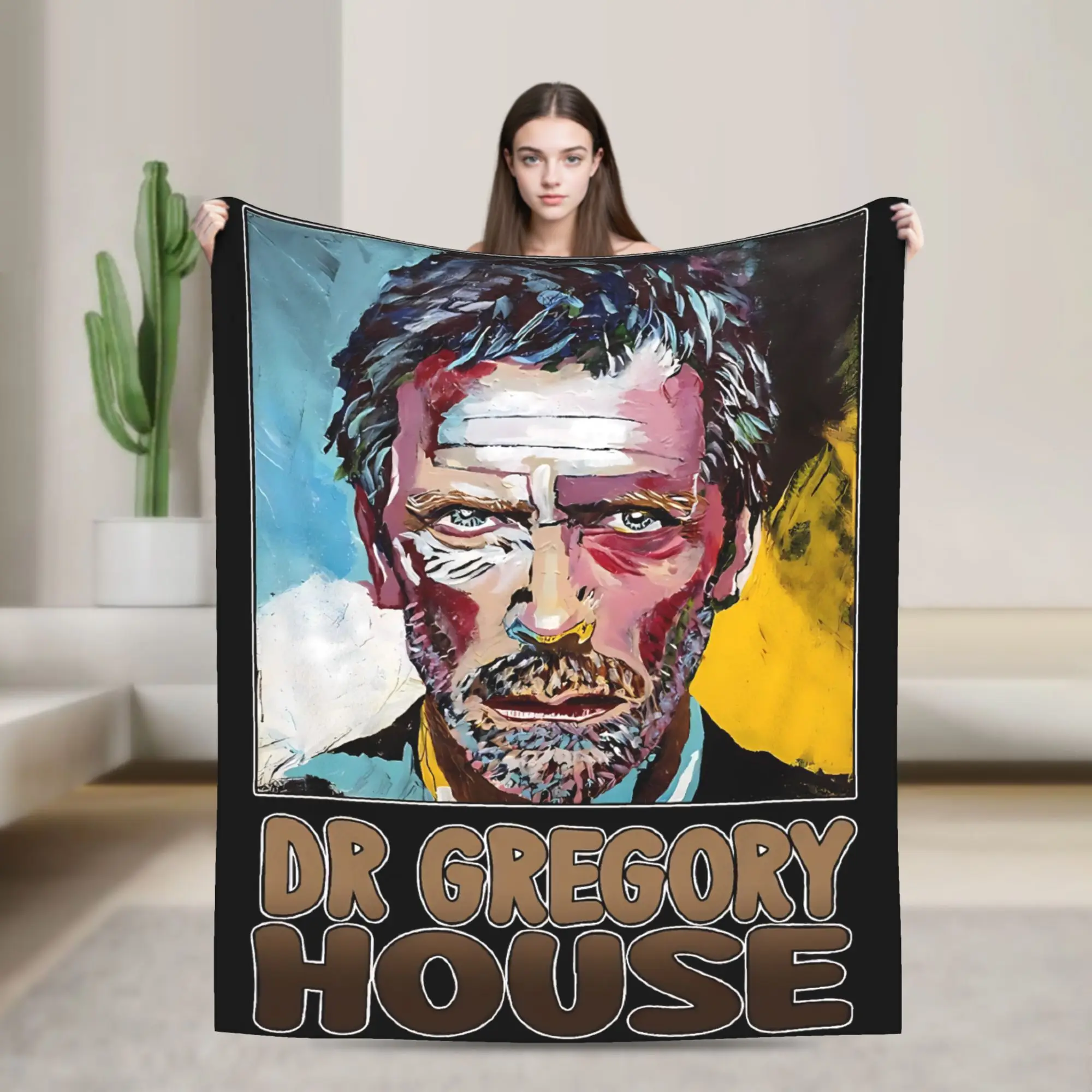 Dr Gregory House Soft Blanket Airplane Travel Plush Throw Blanket Fluffy Bedroom Flannel Bedspread Sofa Bed Cover
Dr Gregory House Soft Blanket Airplane Travel Plush Throw Blanket Fluffy Bedroom Flannel Bedspread Sofa Bed Cover