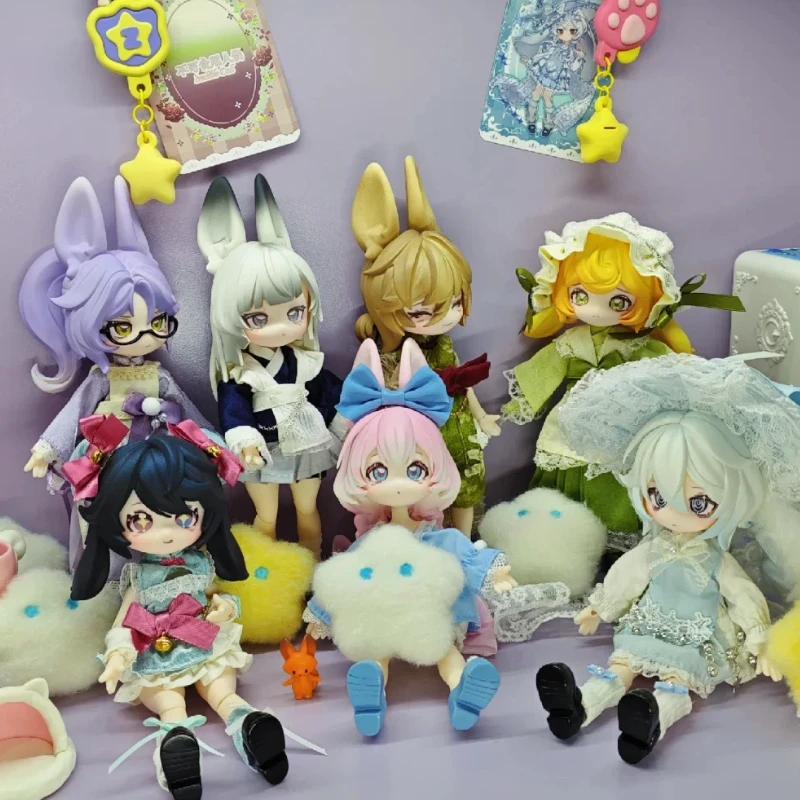 Bjd Doll 1/12 Articulated Blind Box Moon Jump Time Rabbit Collectible Anime Figure Non Edible Gift For Adult Collectors Gift
Bjd Doll 1/12 Articulated Blind Box Moon Jump Time Rabbit Collectible Anime Figure Non Edible Gift For Adult Collectors Gift