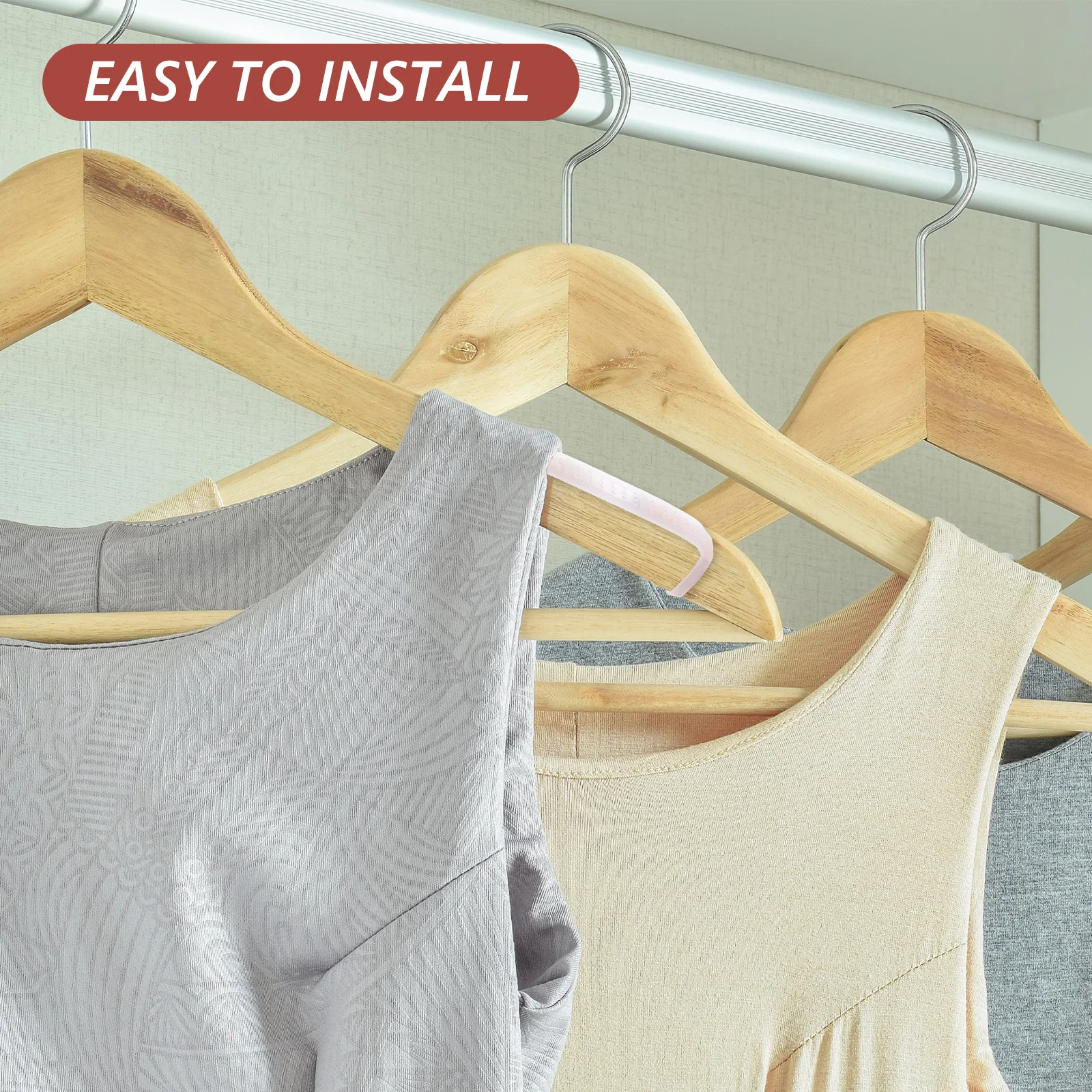 100Pcs Non-Skid Hanger Shoulder Pads Transparent 2Cm Wide Anti-Slip Protector for Metal Wooden Plastic Clothes Hangers Support
100Pcs Non-Skid Hanger Shoulder Pads Transparent 2Cm Wide Anti-Slip Protector for Metal Wooden Plastic Clothes Hangers Support