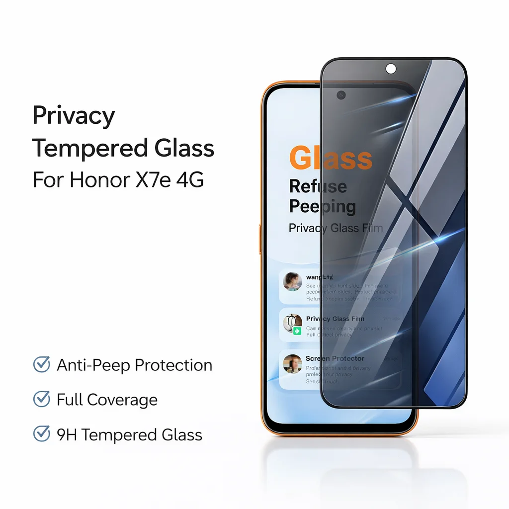 Privacy Tempered Glass For Honor X7e 4G Protector Film Anti Scratch Full Screen Coverage Anti Oil Anti Fingerprint FM0010
Privacy Tempered Glass For Honor X7e 4G Protector Film Anti Scratch Full Screen Coverage Anti Oil Anti Fingerprint FM0010