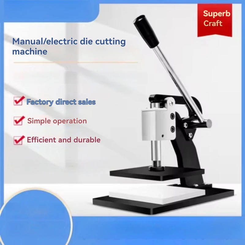 Electric Die Cutting Machine Knife Die Stamping Machine Manual Pressure Die Machine Blanking Cutter
Electric Die Cutting Machine Knife Die Stamping Machine Manual Pressure Die Machine Blanking Cutter