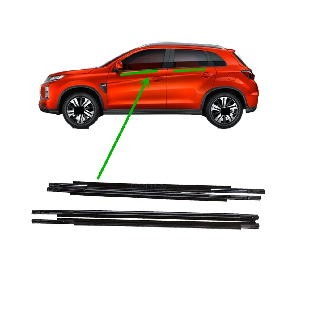 4 Pieces Chrome Outside Windows Rubber For ASX RVR Glass Protector Black Rubber Strip For asx GA 5727A213
4 Pieces Chrome Outside Windows Rubber For ASX RVR Glass Protector Black Rubber Strip For asx GA 5727A213