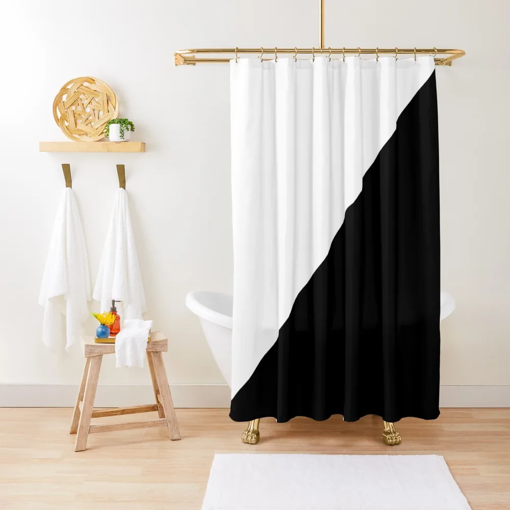 Diagonal half white and black Shower Curtain Shower Bathroom Shower Sets For Bathroom Bathroom Accessory Curtain
Diagonal half white and black Shower Curtain Shower Bathroom Shower Sets For Bathroom Bathroom Accessory Curtain