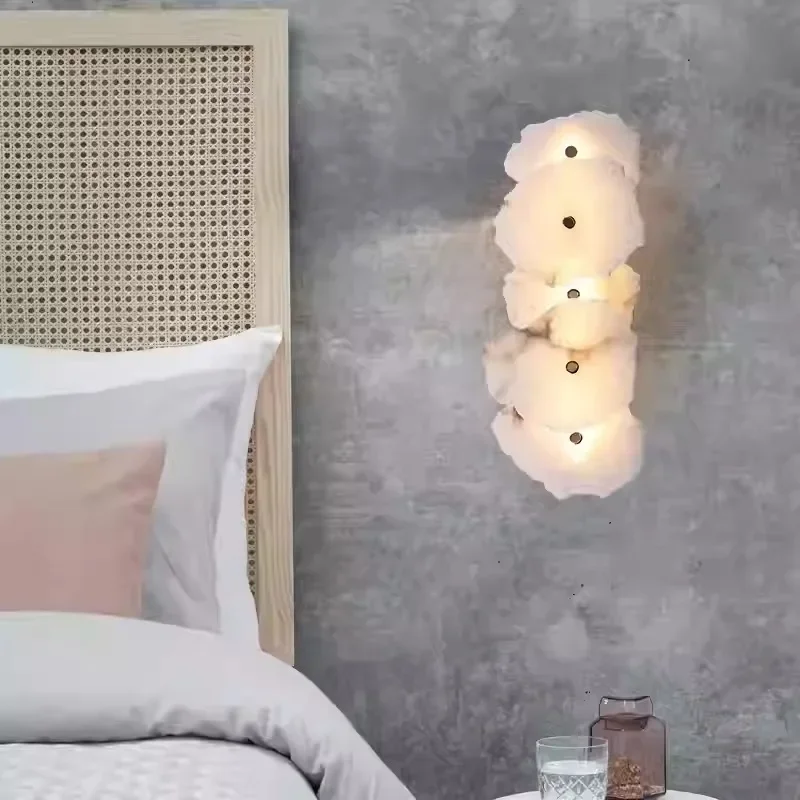 Natural Marble LED Wall Lamp Copper Luxury Novelty Lighting Sconce For Bedroom Living Dining Room Wall Decor Modern Art Design
Natural Marble LED Wall Lamp Copper Luxury Novelty Lighting Sconce For Bedroom Living Dining Room Wall Decor Modern Art Design