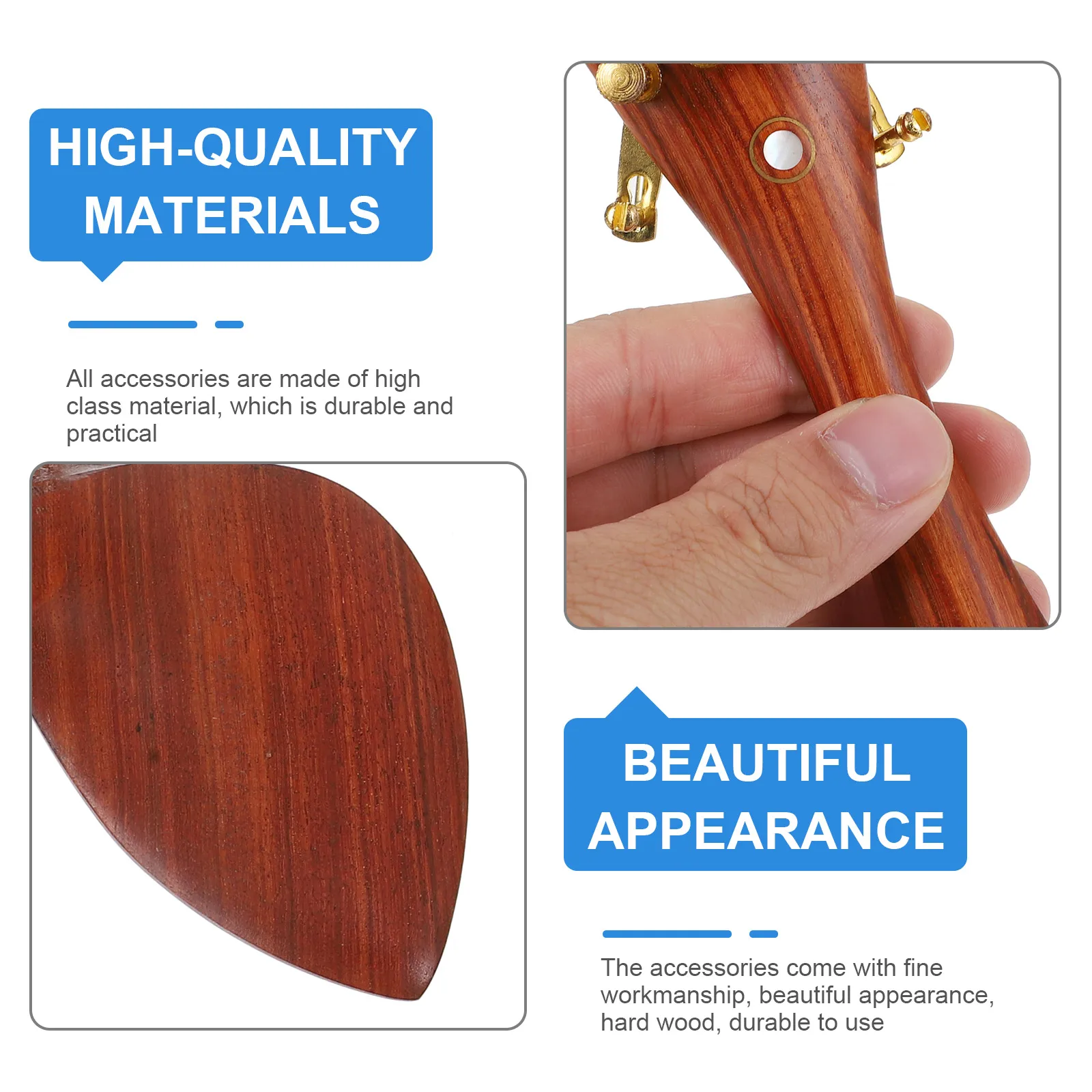 1 set Jujube Wood Violin Replacement Parts Metal Accessories Tailpiece Endpin Tuning Peg Repair Violin
1 set Jujube Wood Violin Replacement Parts Metal Accessories Tailpiece Endpin Tuning Peg Repair Violin