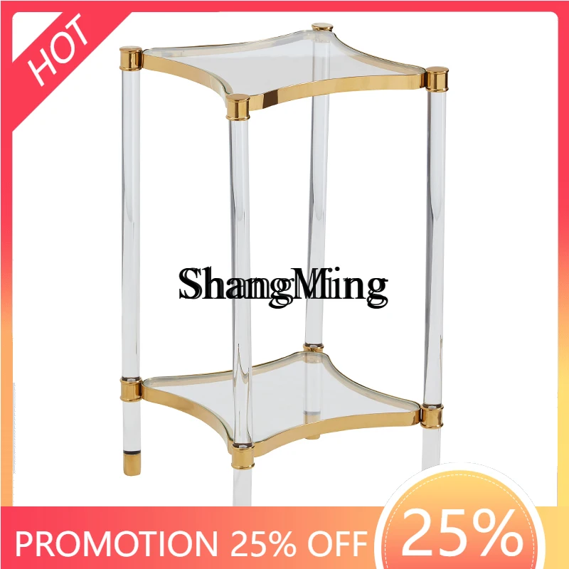 FG красивый акриловый край дивана, светлая роскошная подставка для цветов, эркер, небольшой журнальный столик, небольшой столик, маленький креативный столик для спальни
FG красивый акриловый край дивана, светлая роскошная подставка для цветов, эркер, небольшой журнальный столик, небольшой столик, маленький креативный столик для спальни