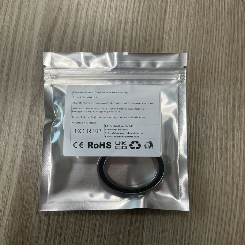 (1/2/4/6/8PCS) 6806 2RS Thin Section Deep Groove Ball Bearing 30x42x7mm ABEC-7 Double-sided Rubber Cover for Dust Prevention
(1/2/4/6/8PCS) 6806 2RS Thin Section Deep Groove Ball Bearing 30x42x7mm ABEC-7 Double-sided Rubber Cover for Dust Prevention