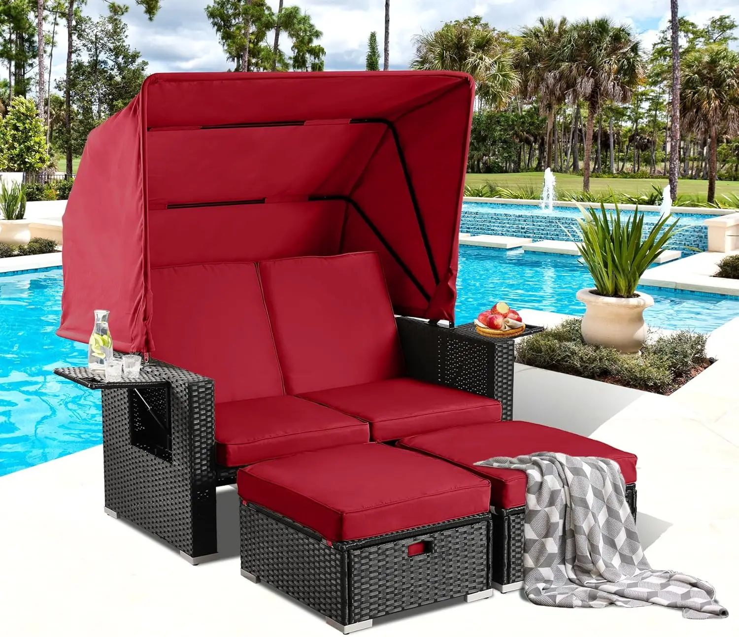 Диваны MAGIC UNION для внутреннего дворика с выдвижным навесом, уличное кресло для загара у бассейна, кресла для внутреннего дворика с
Диваны MAGIC UNION для внутреннего дворика с выдвижным навесом, уличное кресло для загара у бассейна, кресла для внутреннего дворика с