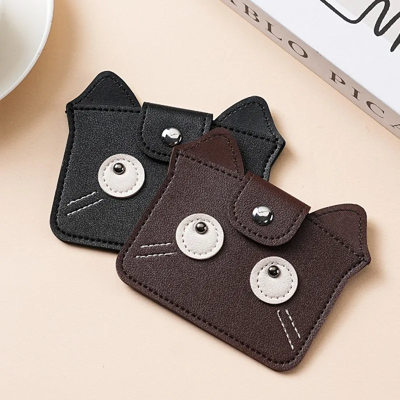 Vintage Retro Cat Leather Card Holder Kawaii Small Wallet for Women Genuine Soft Leather Credit Card Case Bank Coin Purse
Vintage Retro Cat Leather Card Holder Kawaii Small Wallet for Women Genuine Soft Leather Credit Card Case Bank Coin Purse