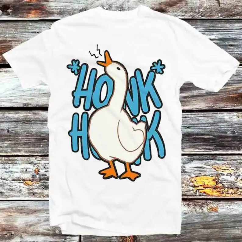 Honk Honk Madafakas Duck Goose T Shirt Vintage Retro Cool Gift Mens Womens Unisex Cartoon Anime Top Tee B575
Honk Honk Madafakas Duck Goose T Shirt Vintage Retro Cool Gift Mens Womens Unisex Cartoon Anime Top Tee B575