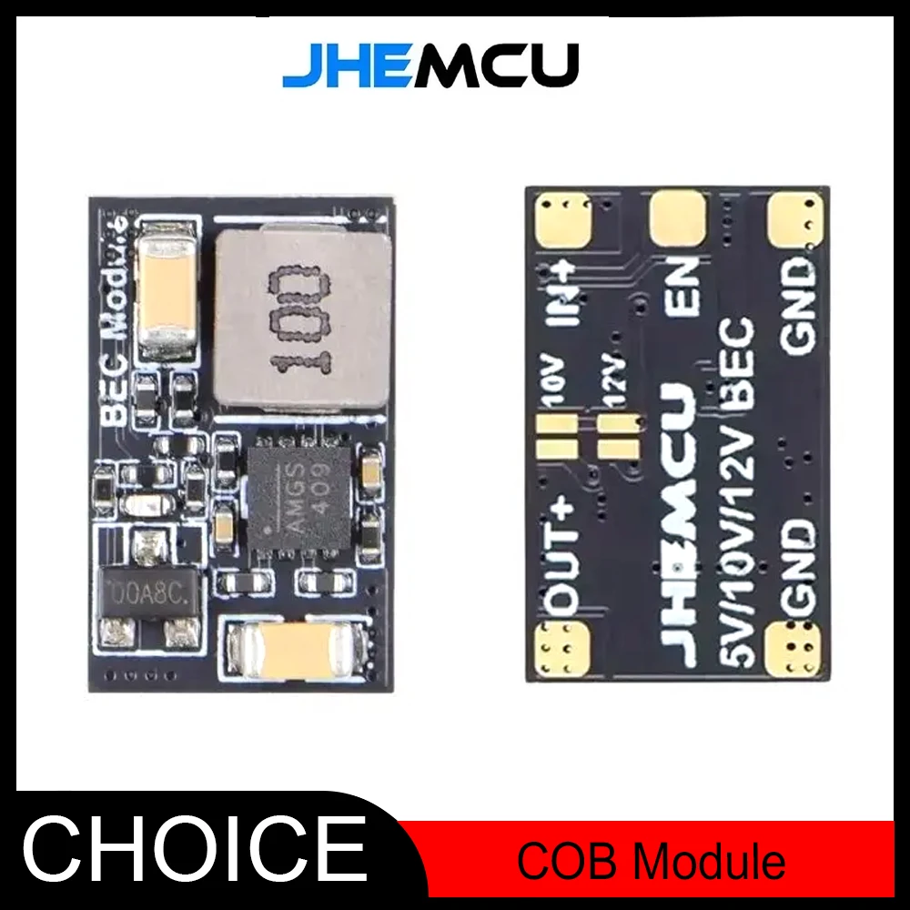 4PCS JHEMCU COB Module 5V, 10V, 12V for Strange 25/35 COB 15x9mm Light with Control Switch for RC FPV Drone
4PCS JHEMCU COB Module 5V, 10V, 12V for Strange 25/35 COB 15x9mm Light with Control Switch for RC FPV Drone