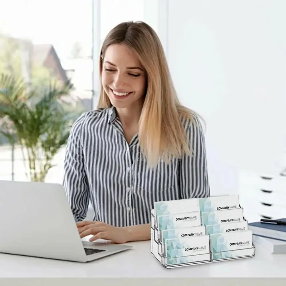 Новинка 2023 года, прозрачная настольная полка, коробка для хранения, подставка для бизнеса, держатель для карточек, настольный пластиковый прозрачный Z9K9
Новинка 2023 года, прозрачная настольная полка, коробка для хранения, подставка для бизнеса, держатель для карточек, настольный пластиковый прозрачный Z9K9