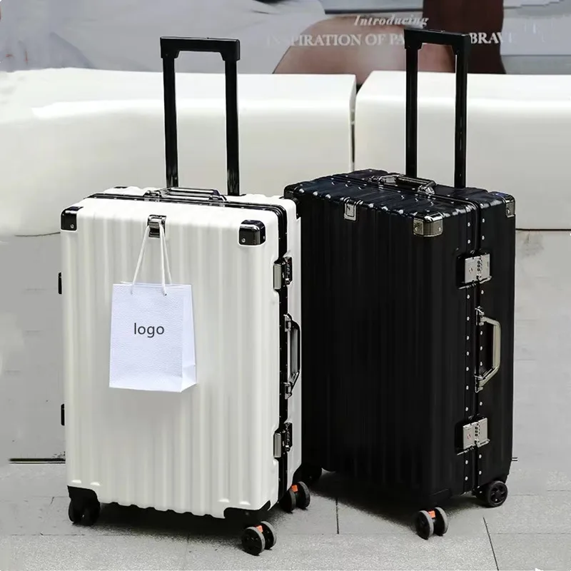 Luggage Silent Swivel Wheels Aluminum Frame 20 Inch Student Password Lock Suitcase Rolling Luggage Trolley Case Suitcase
Luggage Silent Swivel Wheels Aluminum Frame 20 Inch Student Password Lock Suitcase Rolling Luggage Trolley Case Suitcase