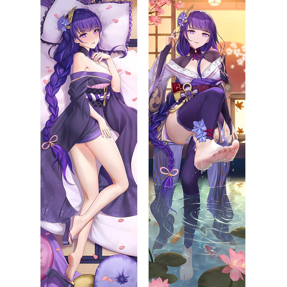Sarung bantal Genshin Impact Raiden Shogun sarung Cosplay Аниме Dakimakura bantal lembut
Sarung bantal Genshin Impact Raiden Shogun sarung Cosplay Аниме Dakimakura bantal lembut