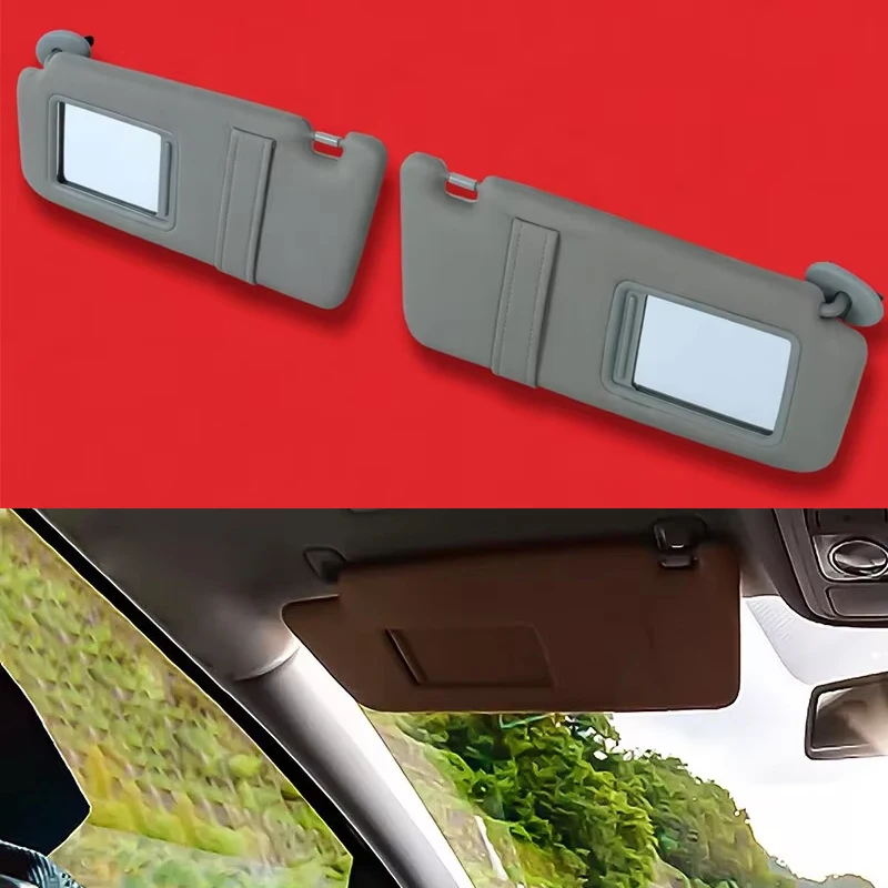 For Toyota Camry 2007-2011 Gray/Beige Car Sun Visor Pair Left & Right Side W/O Sunroof Front Sunshade Panel
For Toyota Camry 2007-2011 Gray/Beige Car Sun Visor Pair Left & Right Side W/O Sunroof Front Sunshade Panel