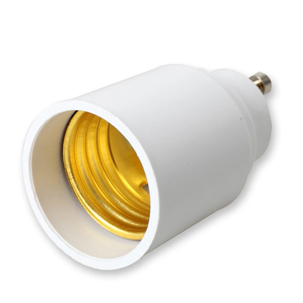 2PCS GU10 to E27 E26 LED Bulb Socket Adapter Durable Material Copper Conductive Heat Resistant Corrosion Safe No Fire
2PCS GU10 to E27 E26 LED Bulb Socket Adapter Durable Material Copper Conductive Heat Resistant Corrosion Safe No Fire