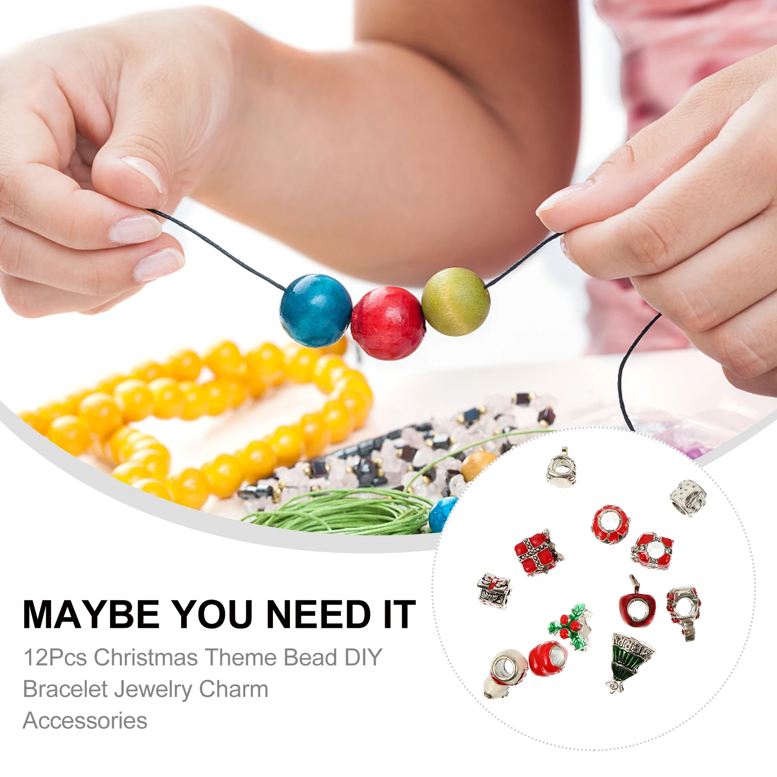 12pcs Alloy Charm Pendant Christmas Diy Jewelry Making Accessories Earring Parts Bracelet Necklace Embellishment Craft Durable
12pcs Alloy Charm Pendant Christmas Diy Jewelry Making Accessories Earring Parts Bracelet Necklace Embellishment Craft Durable