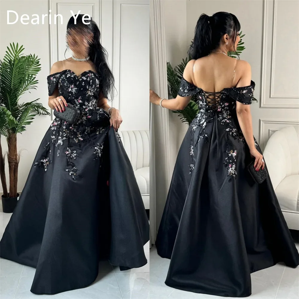 Customized Dearin Spaghetti Strap Ball Floor Length Open Back Skirts Draped Applique Print Bespoke Occasion Dresses
Customized Dearin Spaghetti Strap Ball Floor Length Open Back Skirts Draped Applique Print Bespoke Occasion Dresses