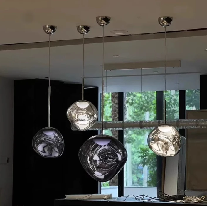 Modern Lava Glass LED Pendant Light LOFT Stairs Lighting Living Room Indoor Decor Home Fixtures Kitchen Hanging Pendant Lamp
Modern Lava Glass LED Pendant Light LOFT Stairs Lighting Living Room Indoor Decor Home Fixtures Kitchen Hanging Pendant Lamp